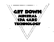 GET DOWN MINERAL SPA CARE TECHNOLOGY