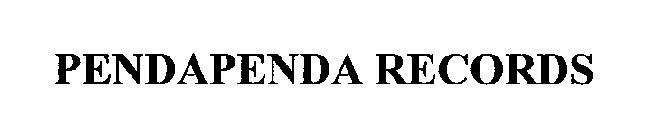 PENDAPENDA RECORDS