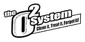 THE O2 SYSTEM CLEAN IT, TREAT IT, FORGET IT!