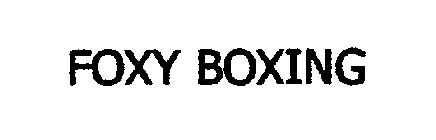 FOXY BOXING