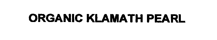 ORGANIC KLAMATH PEARL
