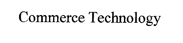 COMMERCE TECHNOLOGY