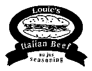 LOUIE'S ITALIAN BEEF AU JUS SEASONING