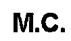 M.C.