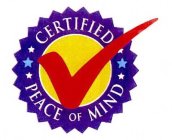 CERTIFIED PEACE OF MIND