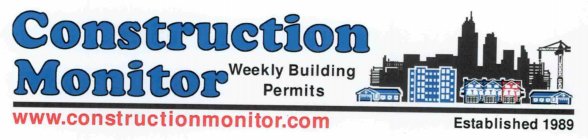 CONSTRUCTION MONITOR WEEKLY BUILDING PER