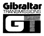 GIBRALTAR TRANSMISSIONS GT