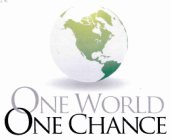 ONE WORLD ONE CHANCE