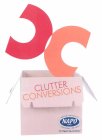 CC CLUTTER CONVERSIONS NAPO MEMBER NATIONAL ASSOCIATION OF PROFESSIONAL ORGANIZER THE ORGANIZING AUTHORITY