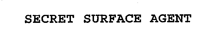 SECRET SURFACE AGENT