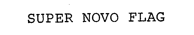 SUPER NOVO FLAG