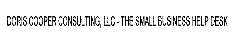 DORIS COOPER CONSULTING, LLC - THE SMALL BUSINESS HELP DESK