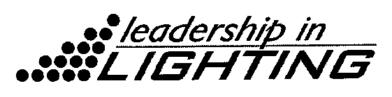LEADERSHIP IN LIGHTING