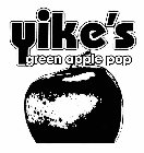 YIKE'S GREEN APPLE POP
