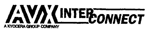 AVX INTER CONNECT A KYOCERA GROUP COMPANY