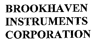 BROOKHAVEN INSTRUMENTS CORPORATION