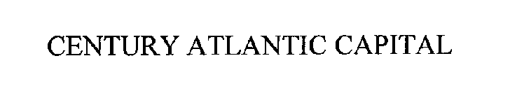 CENTURY ATLANTIC CAPITAL