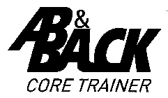AB & BACK CORE TRAINER