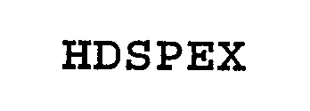 HDSPEX