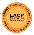 NASSCO'S LATERAL ASSESSMENT & CERTIFICATION PROGRAM LACP CERTIFIED SOFTWARE