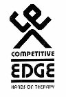 CE COMPETITIVE EDGE HANDS ON THERAPY
