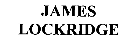 JAMES LOCKRIDGE