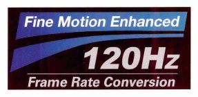 FINE MOTION ENHANCED 120HZ FRAME RATE CONVERSION