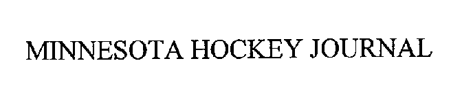 MINNESOTA HOCKEY JOURNAL