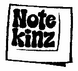 NOTE KINZ