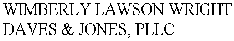 WIMBERLY LAWSON WRIGHT DAVES & JONES, PLLC