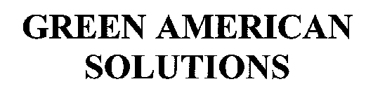 GREEN AMERICAN SOLUTIONS