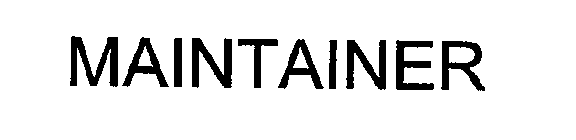 MAINTAINER