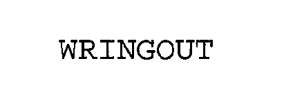 WRINGOUT