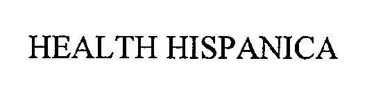 HEALTH HISPANICA