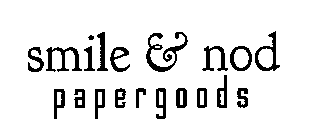 SMILE & NOD PAPERGOODS