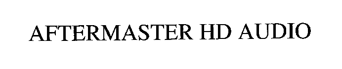 AFTERMASTER HD AUDIO