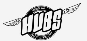 HUBS HEAD UP BACK STRAIGHT