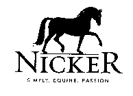 NICKER SIMPLY. EQUINE. PASSION.
