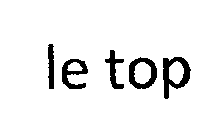 LE TOP
