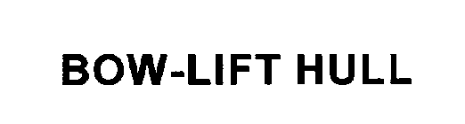 BOW-LIFT HULL