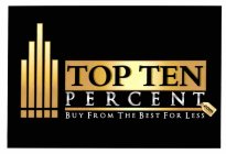 TOP TEN PERCENT.COM BUY FROM THE BEST FOR LESS