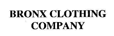 BRONX CLOTHING COMPANY