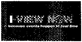 I-VIEW NOW BECAUSE EVENTS HAPPEN IN REAL TIME
