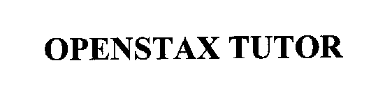 OPENSTAX TUTOR