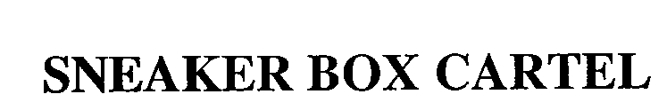 SNEAKER BOX CARTEL
