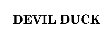 DEVIL DUCK