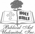 HOLY BIBLE BIBLICAL ART UNLIMITED, INC.