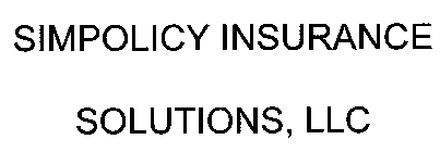 SIMPOLICY INSURANCE SOLUTIONS, LLC