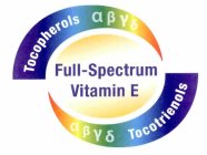 FULL-SPECTRUM VITAMIN E TOCOPHEROLS TOCOTRIENOLS