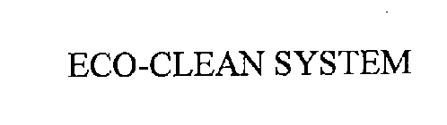 ECO-CLEAN SYSTEM